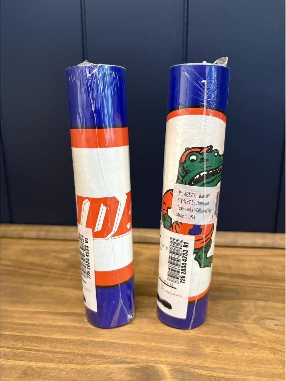 Florida Gators Border Wallpaper Mancave Lot of 2 NEW Sealed MADE IN USA